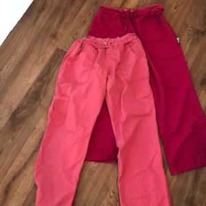 Nurse mates scrub pants